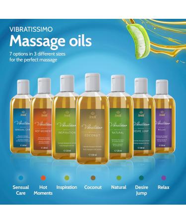 Vibratissimo Sensual Care - Massage Oil Love Oil Body Oil with Aloe Vera Sensual Care 250 ml (Pack of 1) - Buy Online on GoSupps.com
