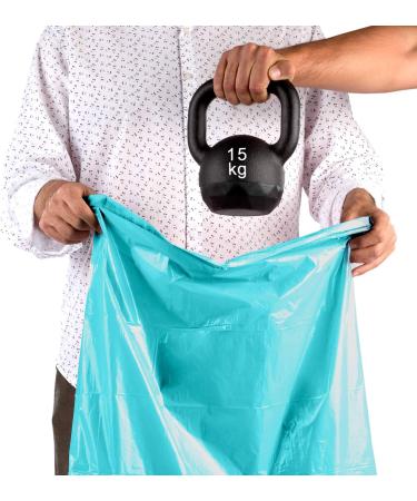 Relevo 15 Pack 100% Recycled Garbage Bags Eco-Friendly 10/20 L for Sustainable Waste Disposal - Buy Online on GoSupps.com