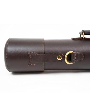 Handcrafted Leather Document Tube in Black from Hoi An Soul - 21 - Buy Online on GoSupps.com