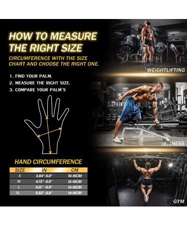 Astaresk 'Rock-Climber' Workout Gloves with Wrist Wrap Support - Full Palm Protection for Men and Women - Ideal for Weightlifting, Training, Fitness, Exercise, Hanging, Pull-ups - Large Size - Buy Online on GoSupps.com