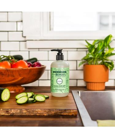 Mrs. Meyer's Clean Day Liquid Hand Soap - Cruelty-Free Biodegradable Cucumber Scent 12.5 oz - International Shipping Available - Buy Online on GoSupps.com