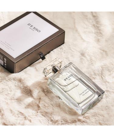 D'e Siso Classic White Sweet Perfume for Women - Eau de Toilette Floral Fragrance with Woody Powdery Cashmeran and Musky Ingredients - Perfume de Mujer (100ml 3.4Oz) - Buy Online on GoSupps.com
