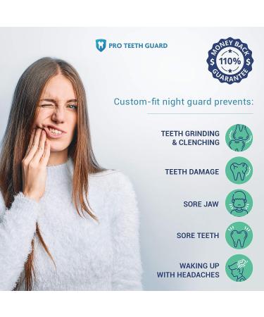 Custom Soft Dental Night Guard for Teeth Grinding (Bruxism)  Clenching  Jaw Pain - Men Male - Buy Online on GoSupps.com