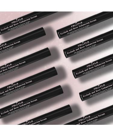 Folliflo Eyelash & Brow Enhancing Serum with Castor Oil & Panax Ginseng - Hair Growth Formula for Longer, Thicker, Healthier Lashes - Buy Online on GoSupps.com