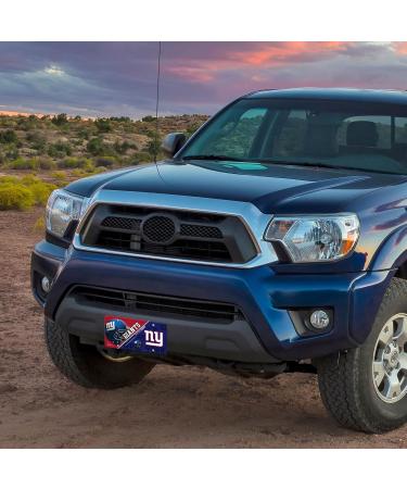 Rico Industries NFL New York Giants License Plate - Unisex Metal Design Team Color Standard Size | Shop Now - Buy Online on GoSupps.com