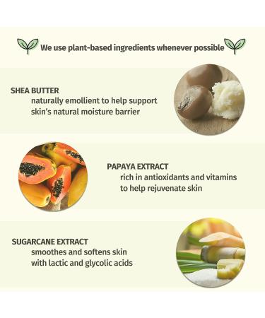 Hempz Herbal Foaming Body Wash Sugarcane & Papaya 8.5oz - Moisturizing Formula, Pack of 1 - Buy Online on GoSupps.com