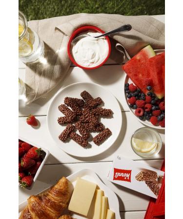 Wernli Granor Cookies Swiss Chocolate Biscuits Premium Swiss Made Snack Light Wafer & Cocoa Cream & Puffed Rice 100g - Buy Online on GoSupps.com