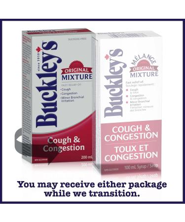 Buy BUCKLEY'S Original Cough Congestion Syrup 100ml - Fast Shipping Worldwide - Buy Online on GoSupps.com