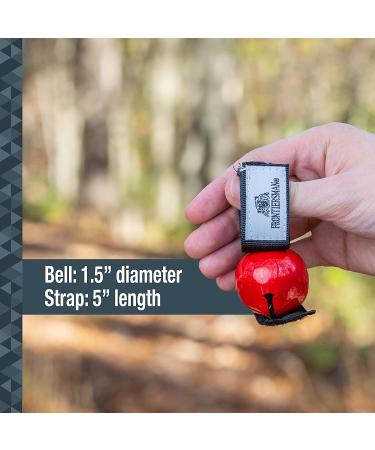 SABRE Frontiersman Bear Bell with Magnetic Silencer | Durable Hook and Loop Attachment - Buy Online on GoSupps.com