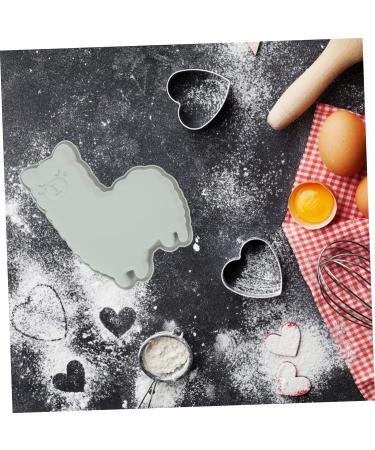 MAGICLULU Fondant Mold 2pcs Alpaca Cake Mold Chocolate Baking Supplies Silica Gel 3D Baking Mold - Buy Online on GoSupps.com