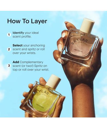 Skylar Boardwalk Delight Eau de Parfum - Hypoallergenic & Clean Perfume for Women & Men Vegan & Safe for Sensitive Skin - Notes of Cotton Candy Vanilla & Coconut Milk - 10mL /0.33 Fl oz - Buy Online on GoSupps.com