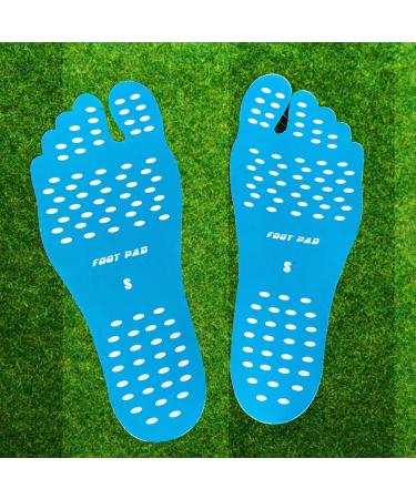Invisible Anti-Slip Barefoot Shoes 3Pairs/Pack - Flexible Feet Protection for Pool, Park, Street, Lawn, and Spa - Small Size (21.5cm/8.5) - Buy Online on GoSupps.com
