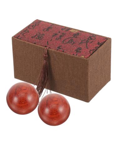 1 set of gymnastics ball Handrolling balls Stress exercise balls Health wellness balls massage decorative manual balls manage ball training ball play with older gift box