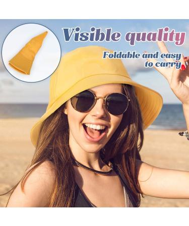 Geyoga 8 Pack Cotton Bucket Hat for Kids, Teens, and Adults - Foldable Fishing Hat in Bright Colors - Buy Online on GoSupps.com