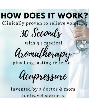 NoMo Nausea Bands Bundle - Adult Black and Blue Waterproof Nausea Bands with Acupressure, Peppermint Oils - Motion Sickness, Hangover, Anti-Nausea Relief - Pregnancy - Buy Online on GoSupps.com