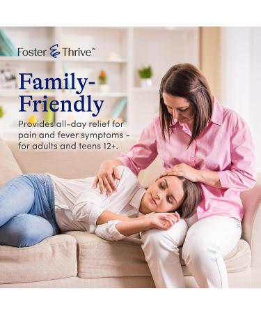 Foster & Thrive Liquid Gels with Naproxen Sodium 220mg NSAID Pain Reliever Fever Reducer 40 Gels (Pack of 3) - Buy Online on GoSupps.com