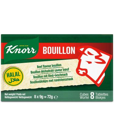 KNORR Halal Cube Beef Broth (3 Units (8 x 9 g)) - Buy Online on GoSupps.com