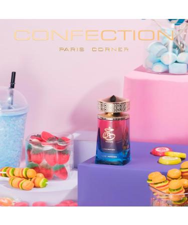 Paris Corner | Khair Confection EDP 3.4 Fl Oz | Sweet Candy Scent Perfume for Men & Women | Indulge in Luscious Pear Whipped Cream Jasmine & Vanilla Notes - Buy Online on GoSupps.com