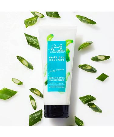 Carol's Daughter Wash Day Delight Cream Serum - Curly Hair Moisturizer, Anti-Frizz, Aloe & Glycerin, 6.8 fl oz - Buy Online on GoSupps.com