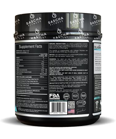 SASCHA FITNESS Hydrolyzed Multi Collagen - Unflavored - 14.69 Oz. - Buy Online on GoSupps.com