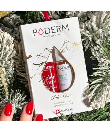  PODERM PODERM CHRISTMAS GIFT SET Take Care Swiss Made Nail Care Hardening Serum & Treatment Polish Enriched with Tea Tree C - Buy Online on GoSupps.com