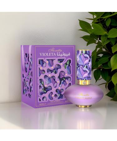 Floretta Violeta by Emper Eau de Parfum for Women 3.4 fl. oz /100ml Jasmine Sambac Cashmeran Amber Notes - Buy Online on GoSupps.com