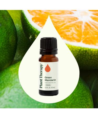 Plant Therapy Green Mandarin Essential Oil 10 mL (1/3 oz) 100% Pure Undiluted Therapeutic Grade 0.33 Fl Oz (Pack of 1) - Buy Online on GoSupps.com