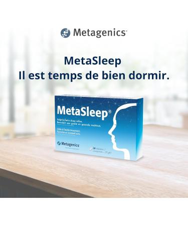 MetaSleep - Facilitates falling asleep - Promotes restful sleep - Food Supplement - 30 Tablets - 1 Month Cure - Buy Online on GoSupps.com