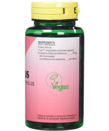 Health Plus Acidophilus Probiotic - 90 Capsules for Digestive Health - Buy Online on GoSupps.com