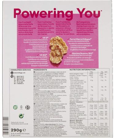 Kelloggs Special K Red Fruits Fiocchi di Riso Cereals red fruits rice flakes whole wheat and barley with vitamins and minerals with red fruits 290 g cereal flakes - Buy Online on GoSupps.com