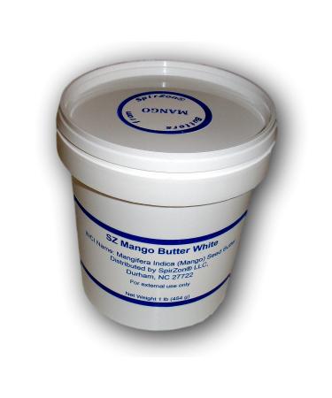 Mango Butter White Raw 1 Lb