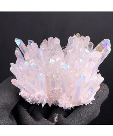 Natural Phantom Quartz Crystal Cluster Rock Stones and Crystals ReikiSpecimen Home Deco Suitable for Furniture Decoration Stone Mineral Specimen (Color : Khaki) - Buy Online on GoSupps.com