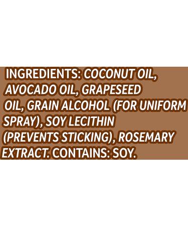 PAM Coconut Avocado Grapeseed Oil Cooking Spray - Keto Friendly 7 oz - Buy Online on GoSupps.com