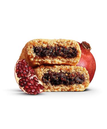 Nature's Bakery Gluten Free Fig Bars Pomegranate - 12 Twin Packs (24 Bars) Vegan Snacks Non-GMO - Buy Online on GoSupps.com