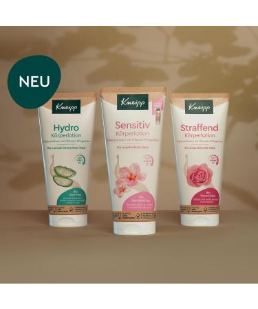 Kneipp Hydro Body Lotion - With Precious Organic Aloe Vera Extract & Panthenol Moisturizing - For Normal to Dry Skin - Quickly Penetrates - 200ml - Buy Online on GoSupps.com