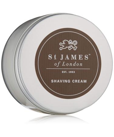 St James of London Sandalwood & Bergamot Shave Cream Jar 5.07 oz