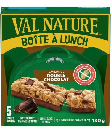 NATURE VALLEY Double Chocolate Flavour Granola Bars No Artificial Flavours No Artificial Colours Snack Bars Made with Whole Grains Pack of 5 Granola Bars Chocolate Granola Bars 5 Count (Pack of 1) - Buy Online on GoSupps.com