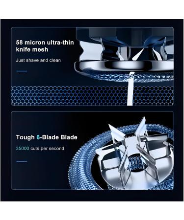 4 in 1 Professional Electric Shaver Razor Waterproof Electric Shaver for Men Beard Trimmer Nose Hair Trimmer Cordless Wet Dry Face Brush USB Rechargeable - Buy Online on GoSupps.com