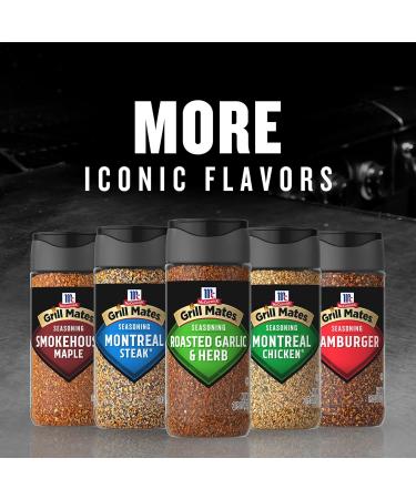 McCormick Grill Mates Roasted Garlic & Herb 2.75 Oz - Buy Online on GoSupps.com
