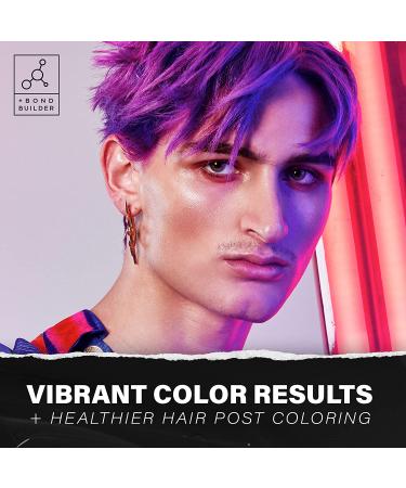 XMONDO Color Super Purple Hair Healing Semi Permanent Color - 8 Fl Oz | Vegan Formula with Hyaluronic Acid, Vegetable Proteins, & Bond Building Technology - Buy Online on GoSupps.com