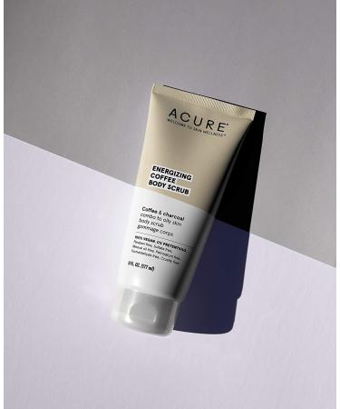 Acure Energizing Coffee Body Scrub 6 fl oz - Revitalize & Exfoliate Skin - Buy Online on GoSupps.com