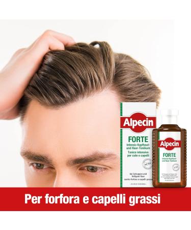 Alpecin FORTE 2 x 200 ml - Le tonique contre les pellicules et la chute des cheveux commun - Buy Online on GoSupps.com
