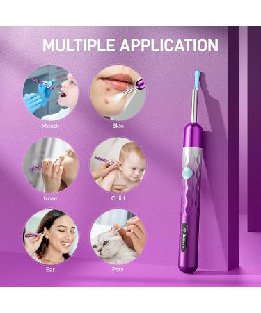 Zupora 1440P HD Ear Camera Ear Wax Removal Kit | WiFi Otoscope for Android & iOS | 6 Ear Pick Tools | Ear Cleaning Kit - Gradient Pink - Buy Online on GoSupps.com