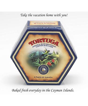 TORTUGA Caribbean Blue Mountain Rum Cake - 32 oz Rum Cake - The Perfect Premium Gourmet Gift for Gift Baskets Parties Holidays and Birthdays - Great Cakes for Delivery - Buy Online on GoSupps.com