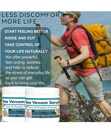 Beevenom New Bee Venom Professional Gel Bee Venom Cream New Propolis Professional Gel Joint Cream of Neck Knee Shoulder Waist Leg 4 Fl Oz (Pack of 1) - Buy Online on GoSupps.com