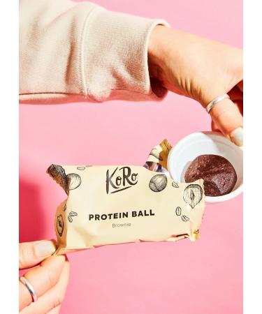 KoRo - Protein Ball Brownie flavor 14 x 30 g - Buy Online on GoSupps.com