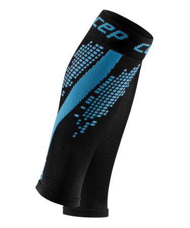 CEP NIGHTTECH Calf Sleeves Redesign for women | Colorful reflective leg warmers in blue | Size III - Buy Online on GoSupps.com
