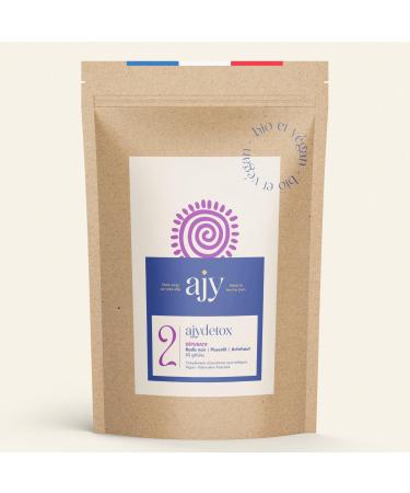 AJY DETOX ORGANIC | Dietary supplement digestion & liver detox | Artichoke Black Radish Dandelion & Maltodextrin | 60 capsules 1 month