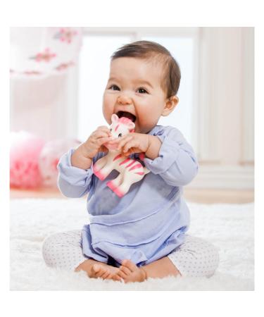 Infantino Squeeze and TeeThe Zebra Teether Toy - Fun and Soothing for Baby - Buy Online on GoSupps.com