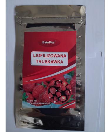 BakePlus Polska Freeze-Dried Strawberry Slices 90g